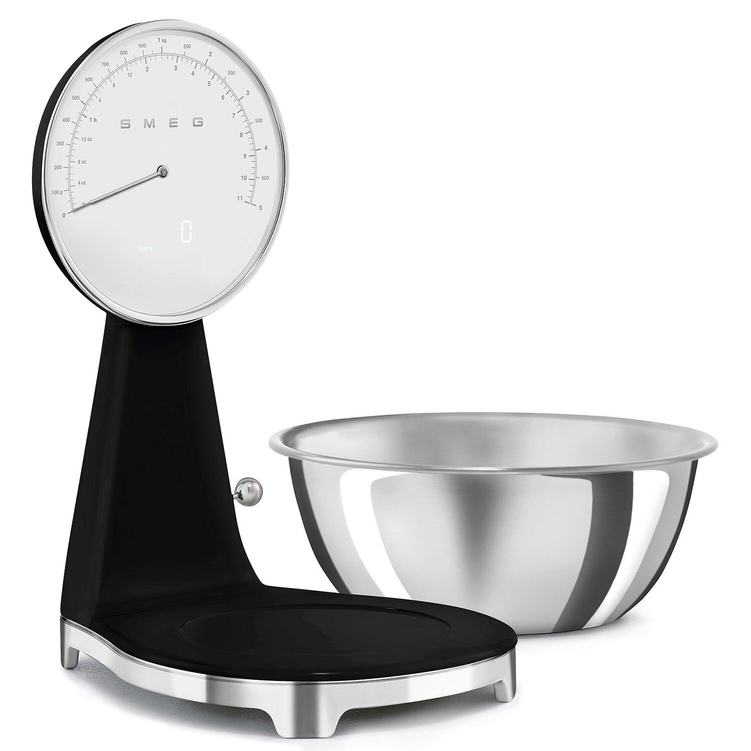 Smeg 50's Style Retro KSF01 Siyah Analog Mutfak Tartısı