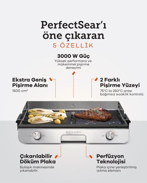 PerfectSear Table BBQ Izgara