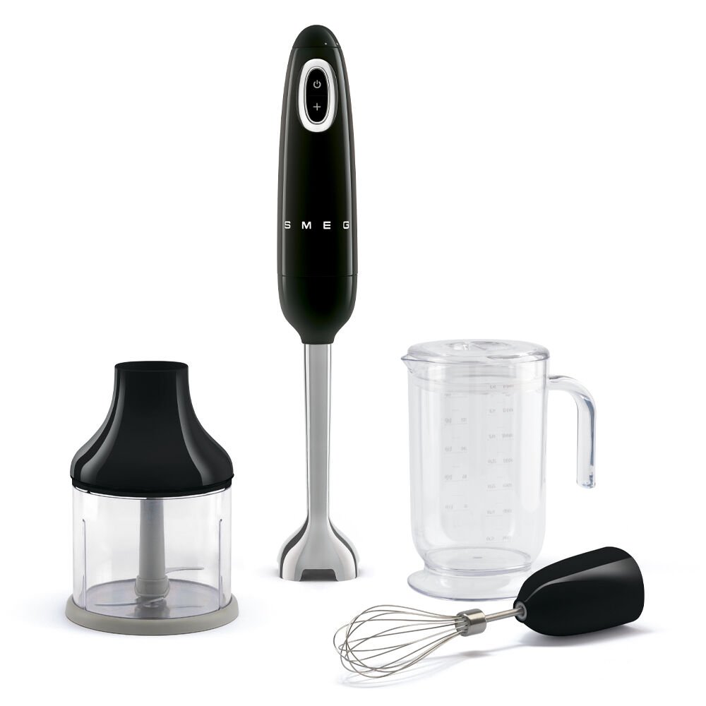 Smeg 50's Style Retro Siyah Blender Set
