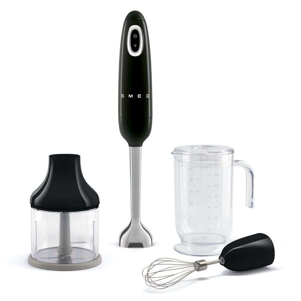 Smeg 50's Style Retro Siyah Blender Set