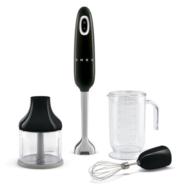 Smeg 50's Style Retro Siyah Blender Set