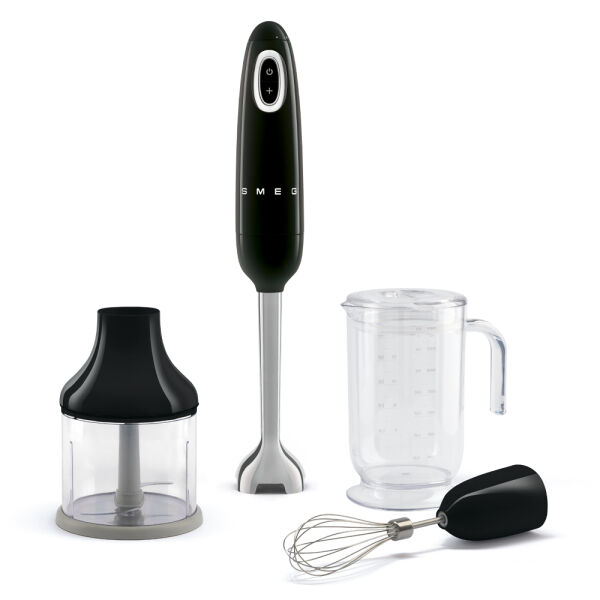 Smeg 50's Style Retro Siyah Blender Set