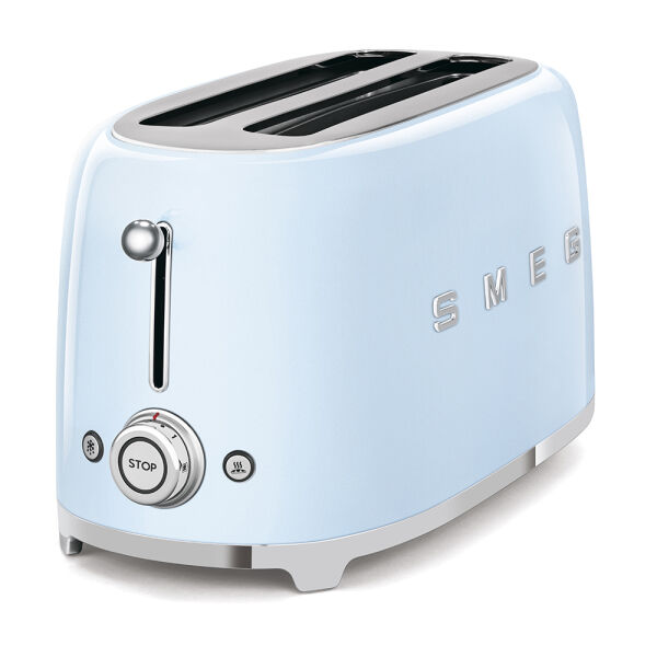 Smeg 50's Style Retro Pastel Mavi 2x2 Ekmek Kızartma