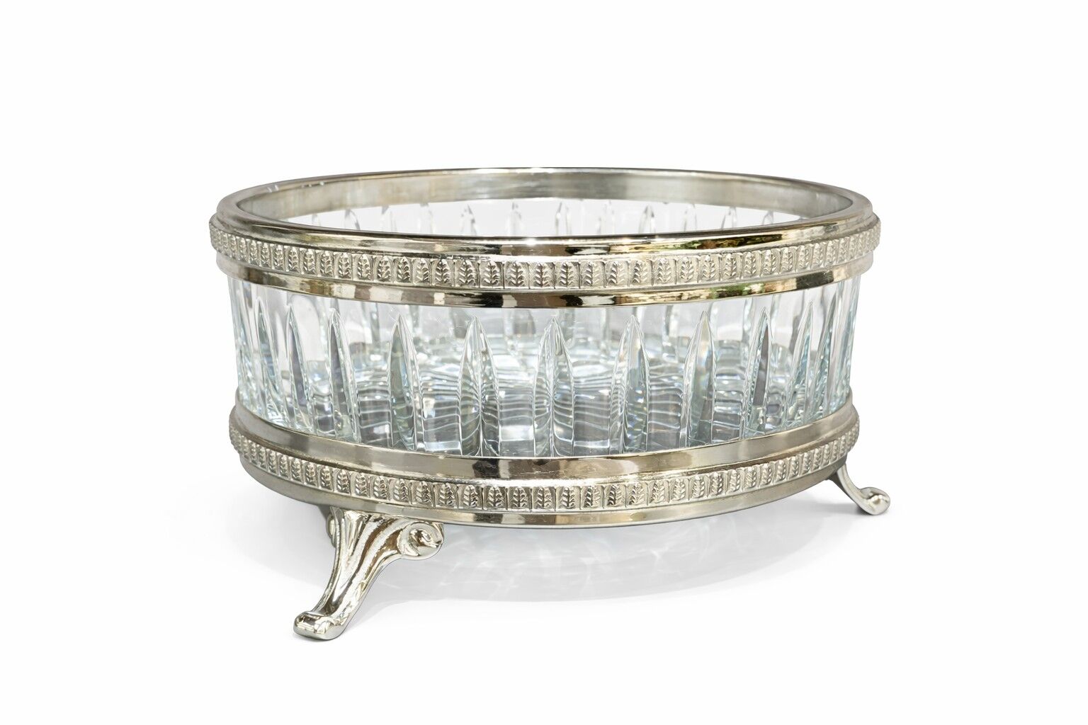 ALP GUMUS AYAKLI YAYVAN CAM KASE