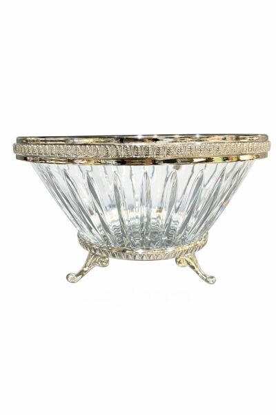 ALP GUMUS AYAKLI CAM KASE 20cm