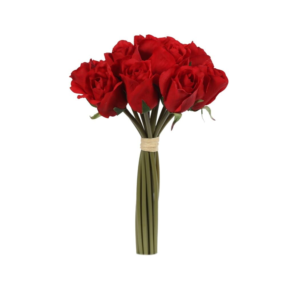 REAL TOUCH ROSE 30 CM(RED)