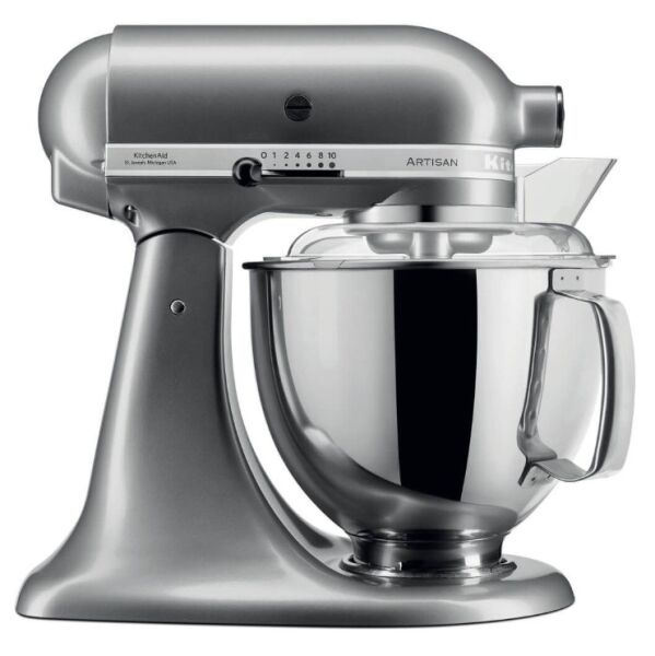 Kitchenaid Artisan 4,8 L Stand Mikser 5KSM175PS Contour Silver-ECU