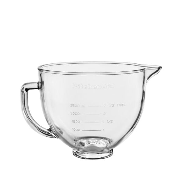 Kitchenaid 4,8 L Stand Mikser İçin Cam Kase-5KSM5GB