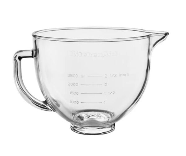 Kitchenaid 4,8 L Stand Mikser İçin Cam Kase-5KSM5GB