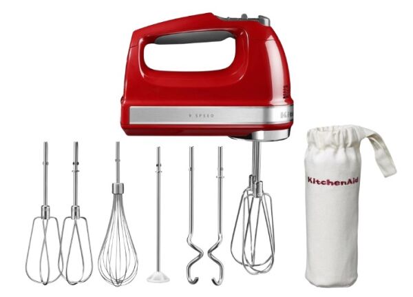 Kitchenaid 9 Hızlı El Mikseri 5KHM9212 Empire Red-EER