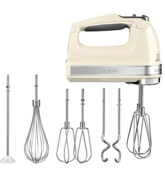 Kitchenaid 9 Hızlı El Mikseri 5KHM9212 Almond Cream-EAC