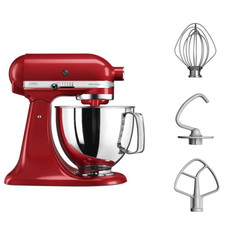 KitchenAid Artisan 4,8 L Stand Mikser 5KSM125 Empire Red-EER