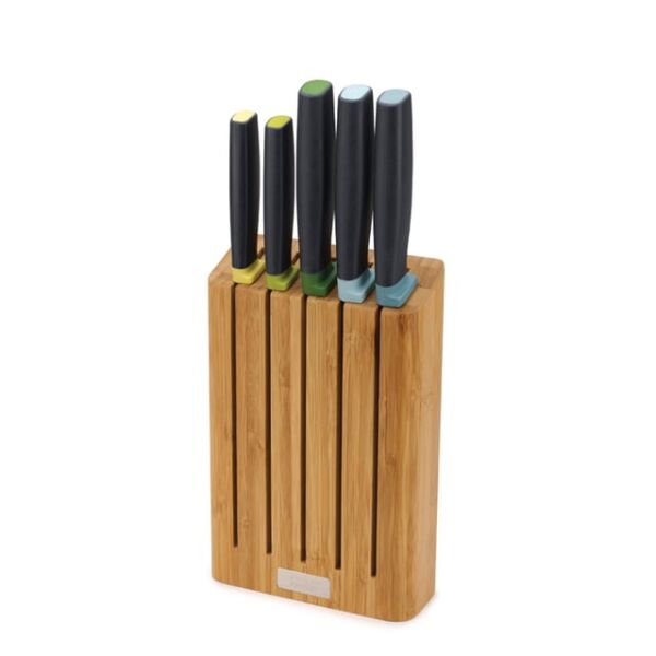 Elevate 5'li Bıçak Bambu Blok Set
