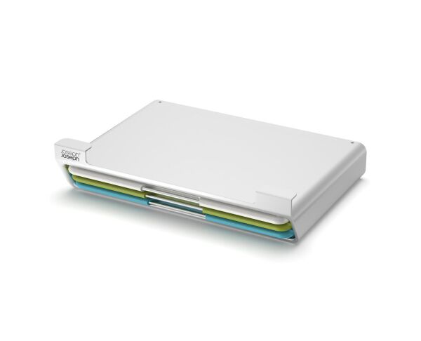 JJ Folio Slim 3-Parça Kesme Tahtası Seti - Renkli