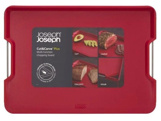 Cut&Carve Plus Büyük Kesme Tahtası (2022) - Kırmızı