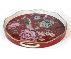 YUVARLAK  TEPSİ   40*5 KIRMIZI