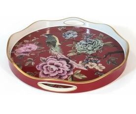 YUVARLAK  TEPSİ   40*5 KIRMIZI