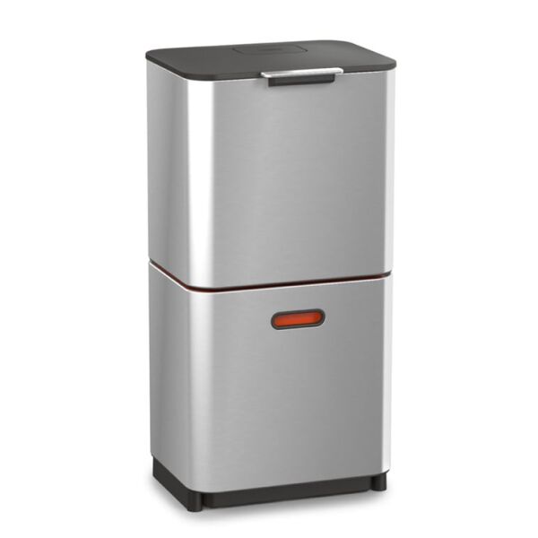 Totem Çöp Kovası 60 Litre Paslanmaz Çelik