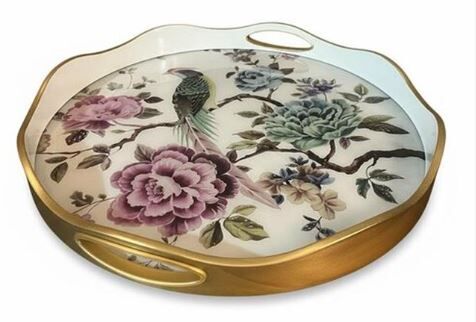 YUVARLAK  TEPSİ 40*5 BEYAZ