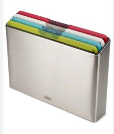 Joseph Joseph Folio Icon Çelik 4 Parça Kesme Tahtası Çok Renkli