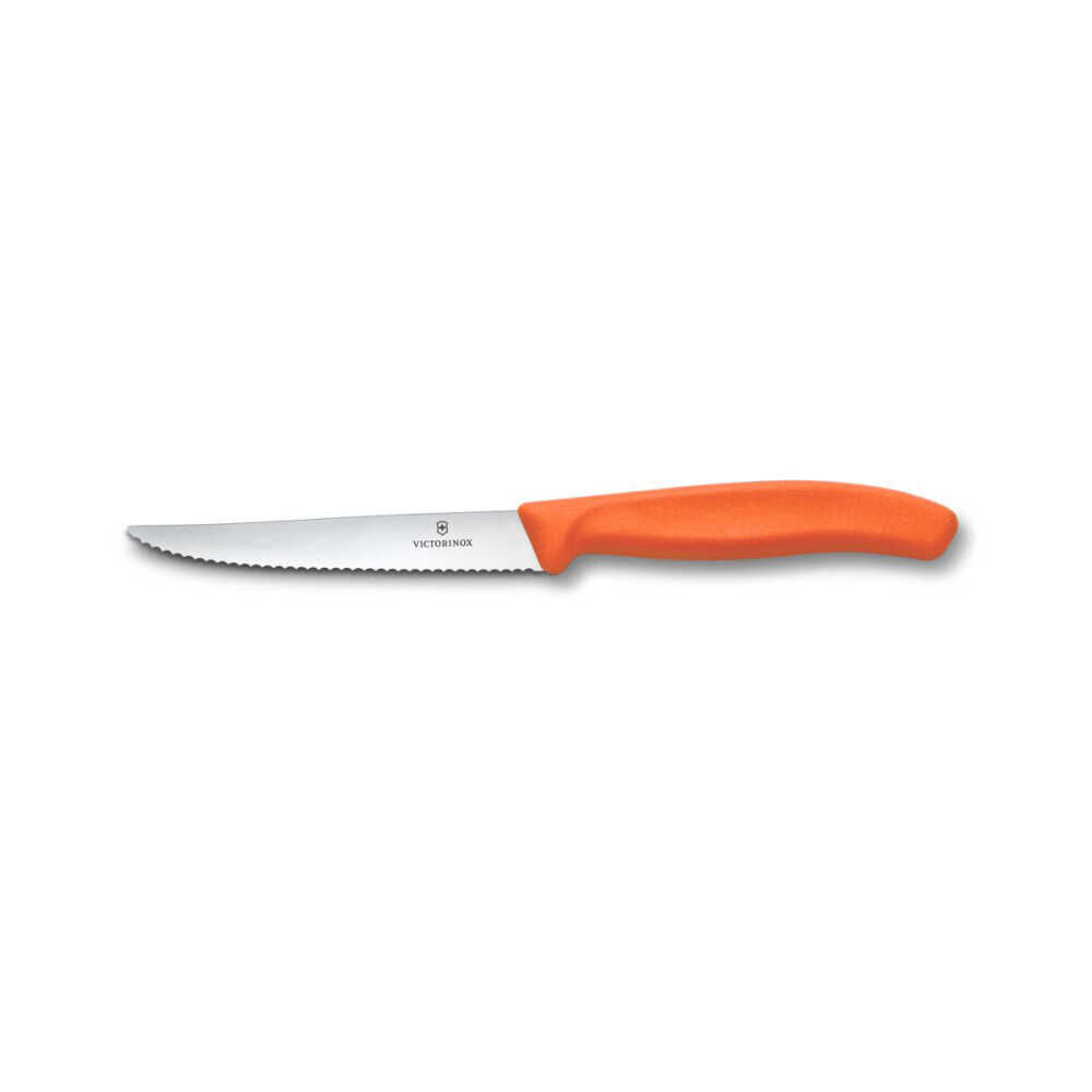 Victorinox 6.7239.C1 Swiss Classic 11cm Biftek&Pizza Bıçağı, Turuncu