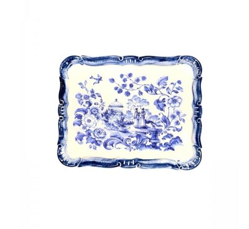 9204TIRINANZI BLUE VİCTORİA  TEPSİ
