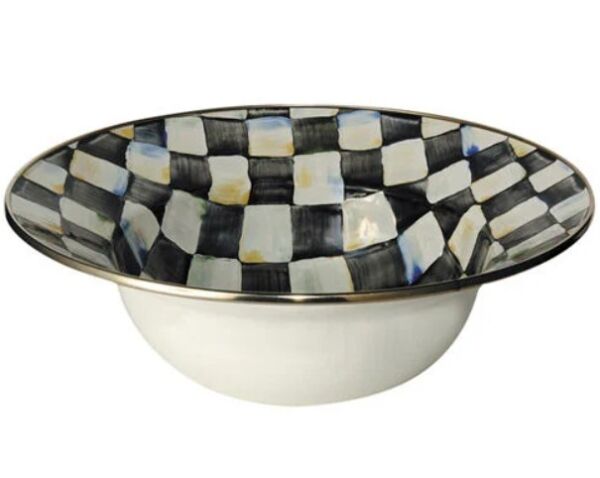 Courtly Check Serving Bowl