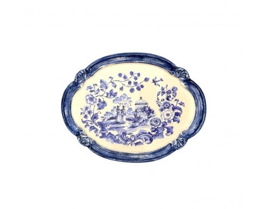 9003 TIRINANZI BLUE VİCTORİA  TEPSİ