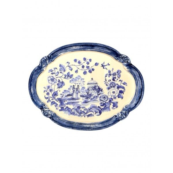 9005TIRINANZI BLUE VİCTORİA  TEPSİ