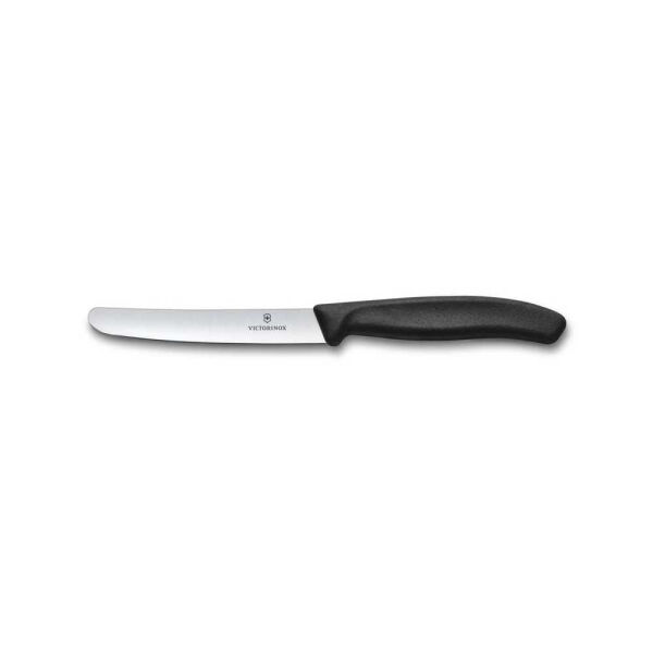 Victorinox 6.7803 11cm Siyah Düz Domates ve Sofra Bıçağı