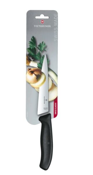 Victorinox 6.8003.15B 15cm Siyah Doğrama Bıçağı, Blisterli PaketVictorinox 6.8003.15B 15cm Siyah Doğrama Bıçağı, Blisterli Paket