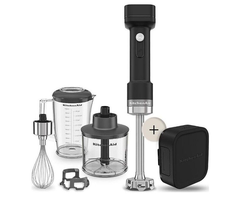 KitchenAid Go Kablosuz Serisi El Blenderı Aksesuarlı Bataryalı