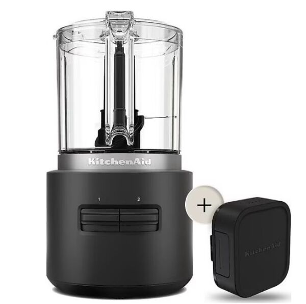 KitchenAid Go Kablosuz Serisi -Mini Mutfak Robotu, Bataryalı