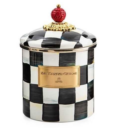 Courtly Check Small Canister
