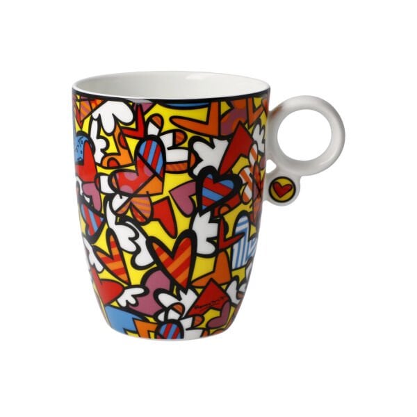 Romero Britto All We Need is Love Kupa