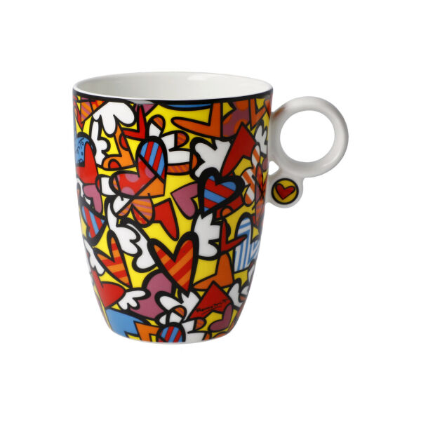 Romero Britto All We Need is Love Kupa