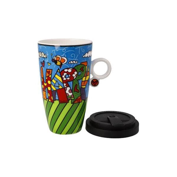 Romero Brıtto Mug To Go Happy