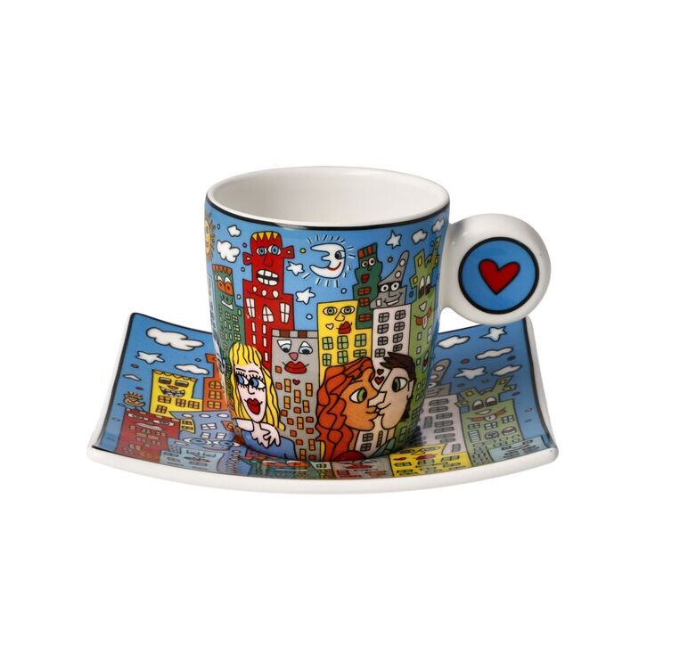 James Rizzi Summer in the City Fincan