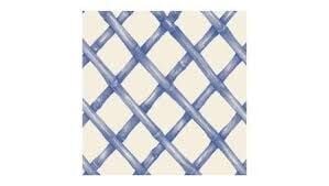 Blue Lattice Napkins
