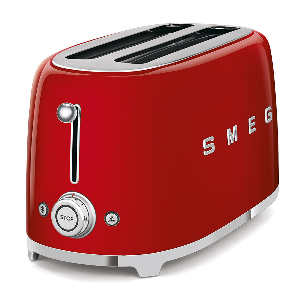 Smeg 50's Style Retro Kırmızı 2x1 Ekmek Kızartma Makinesi