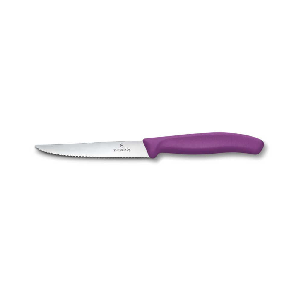 Victorinox 6.7235.C1 Swiss Classic 11cm Biftek&Pizza Bıçağı, Mor