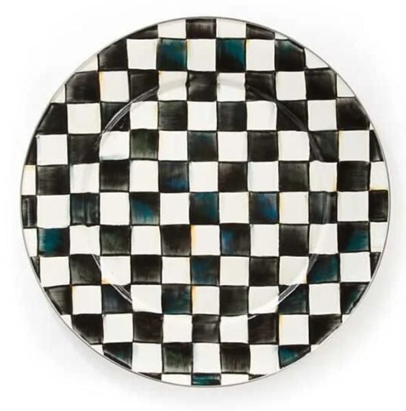 Courtly Check Serving Platter