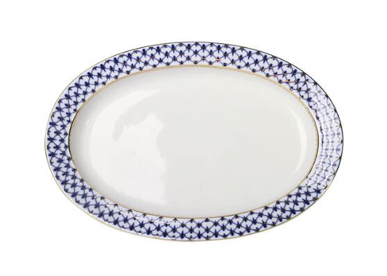 Servis Tabağı Oval 280 mm Gençlik Cobalt Net