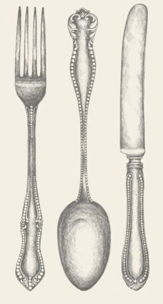 Classic Cutlery Napkins