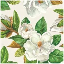 Magnolia Cocktail Napkin pack of 20