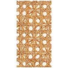 Rattan Weave Guest Napkin Pack Of 16