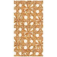Rattan Weave Guest Napkin Pack Of 16