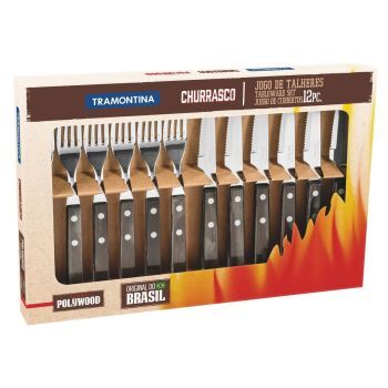 TRAMONTINA ÇTL+BÇK BARBEKÜ SET KHV 12Lİ KUTU