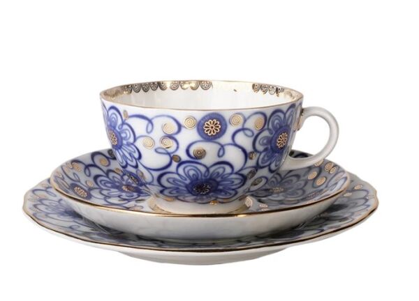 3lü set çay fincanı winding