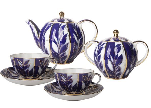 kış gecesi çay seti